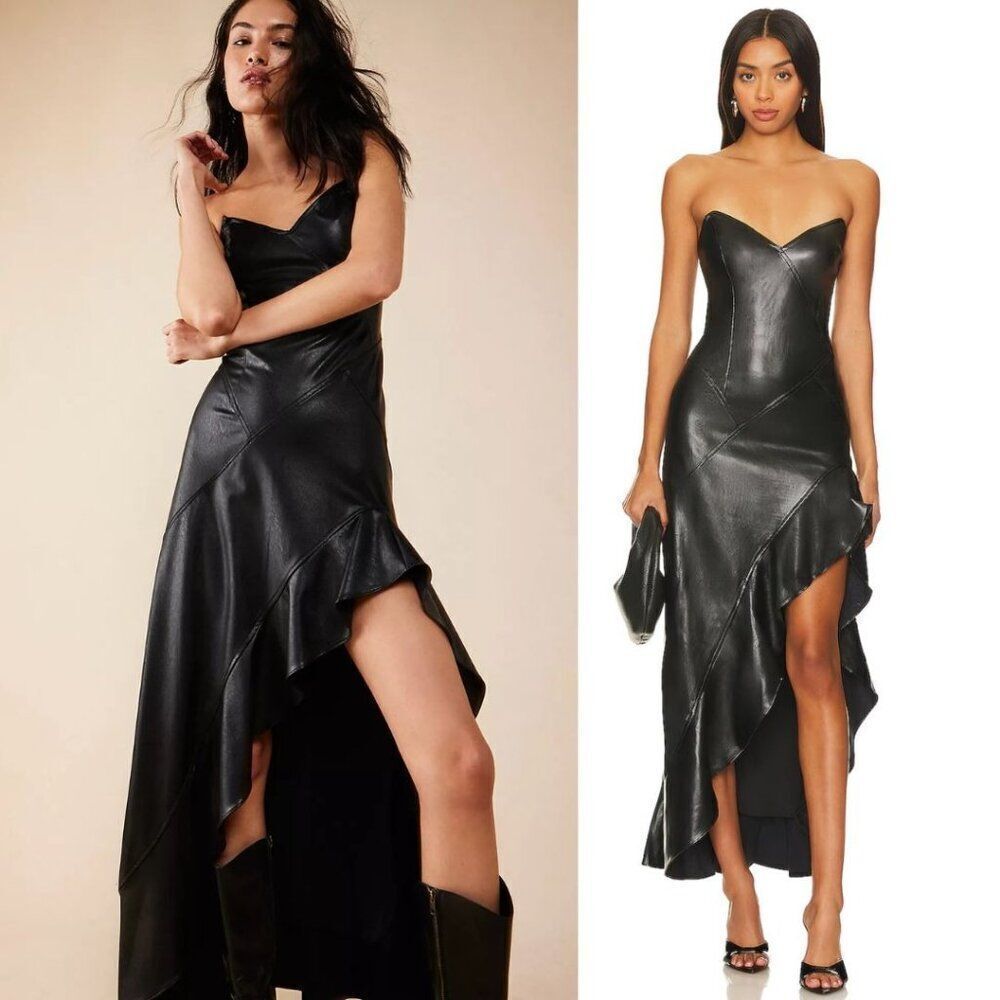 Amanda Uprichard Black Maxi Dress